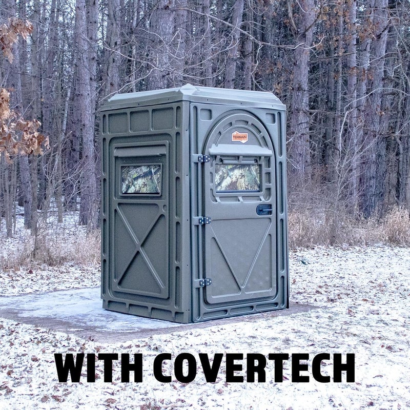 Covertech Store Hunting Blind Window Camo - See Through HD Window Camo – 24” x 59” - Image 3